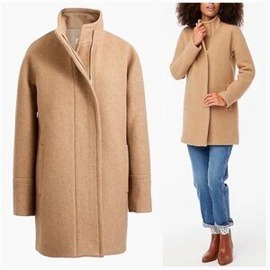 J.Crew City Coat - Tan / camel, size 4